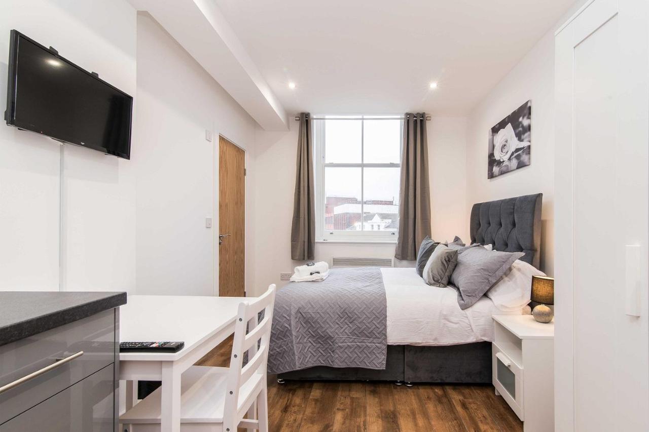 Sublime Stays Webberley Stylish Studio Stoke City Centre Exteriör bild